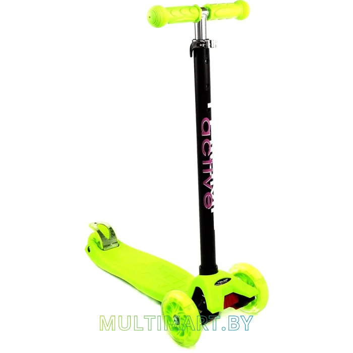 Самокат Triumf Active SKL-07L Maxi Flash (салатовый)